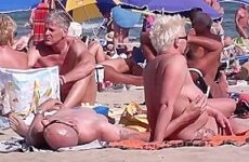 Sex on the nudist beach