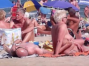 Sex on the nudist beach