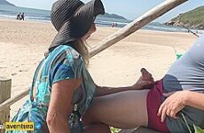 She Loves Doing Anal In Public On The Beach - Real Amateur