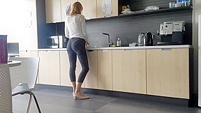 Russian ass at home