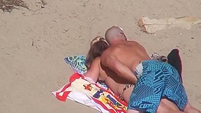 Beach bikini fuck