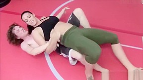 wrestling whit mom